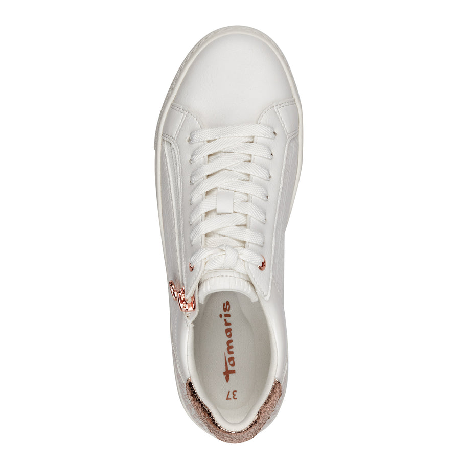 Tamaris - 23313 - White/ Rosegold