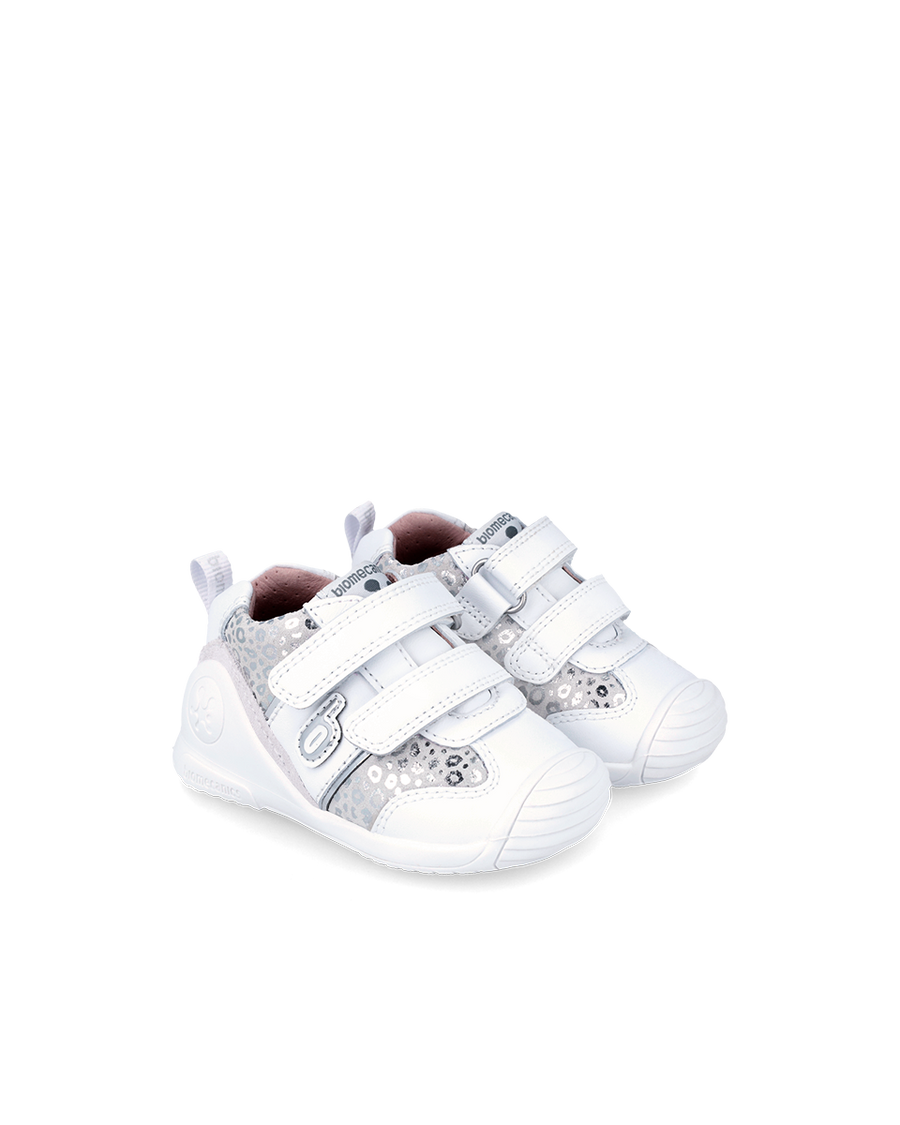 BIOMECANICS - 242111-B First steps Trainers | White (Blanco) Specifically designed for baby’s first steps.