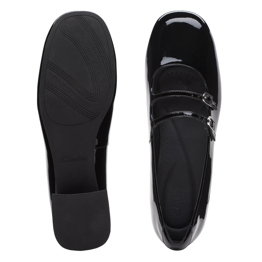 Clarks - Daiss30 Shine - Black Patent