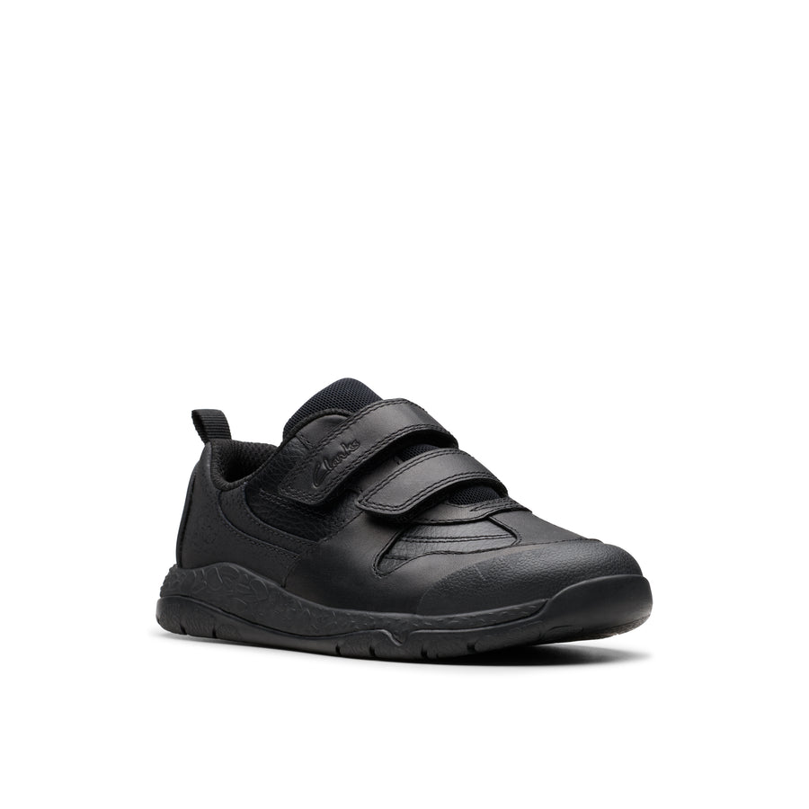 Clarks - Steggy2 Pace K - Black Leather