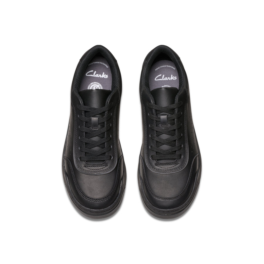 Clarks - Urban Solo O - Black Leather