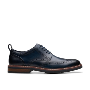 Clarks - Aldwin Limit - Navy Leather