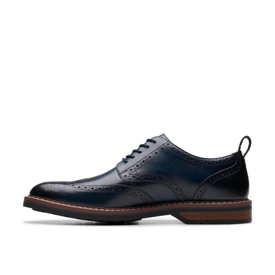 Clarks - Aldwin Limit - Navy Leather