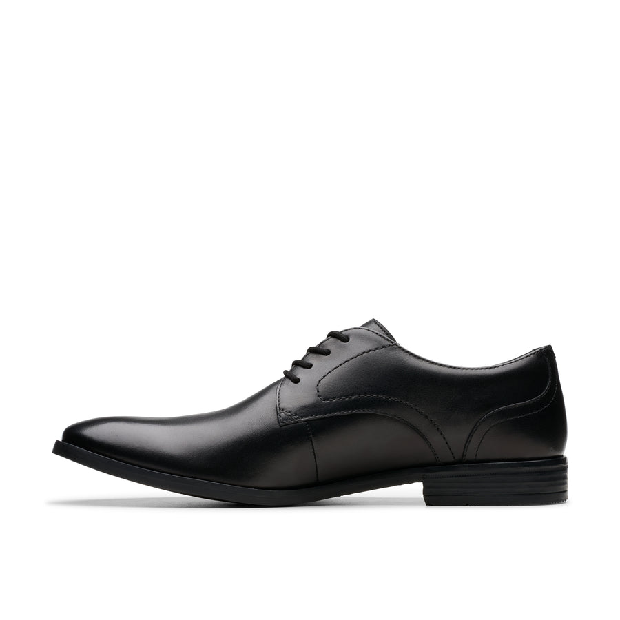 Clarks - Brandon Lace - Black Leather