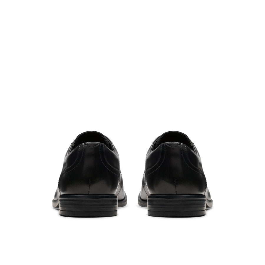 Clarks - Brandon Lace - Black Leather