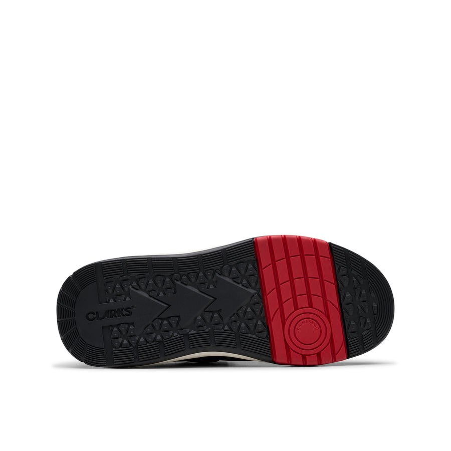 Clarks - CicaStarFlexK - Black/ Red