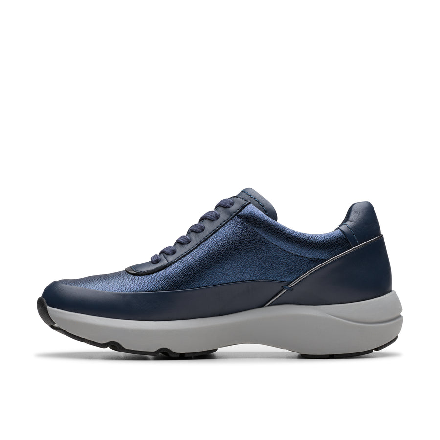 Clarks - Tivoli Zip - Navy Combi