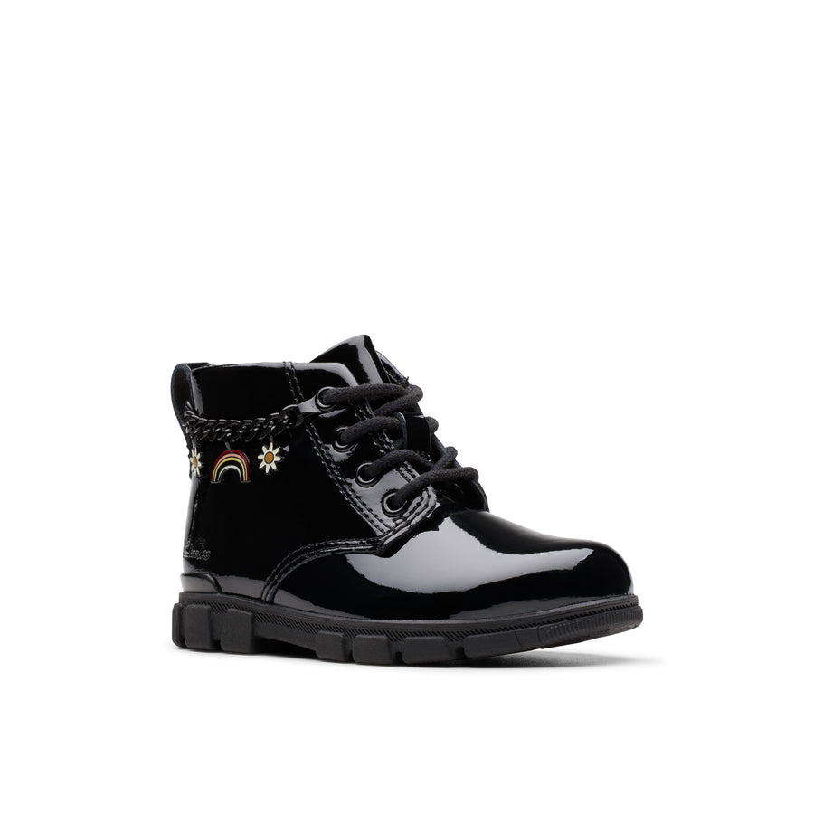 Clarks - Evyn Charm T - Black Patent