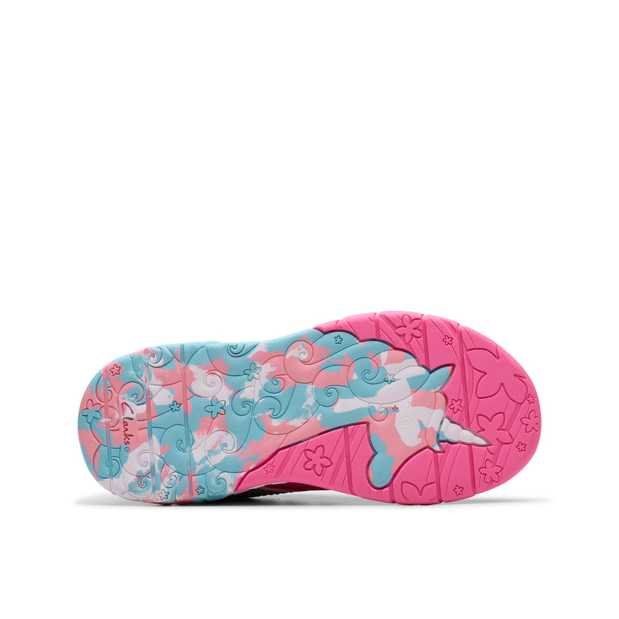 Clarks - Tidal Star K - Bright Pink