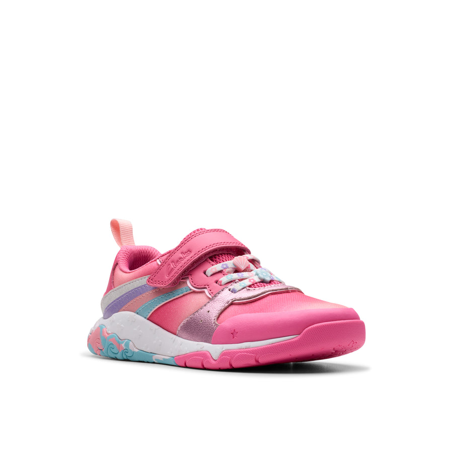 Clarks - Tidal Star K - Bright Pink