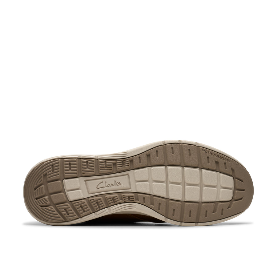 Clarks - Motion Trek EZ Dark Tan Leather