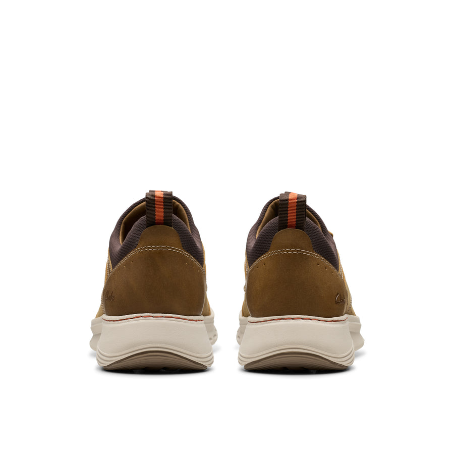 Clarks - Motion Trek EZ Dark Tan Leather
