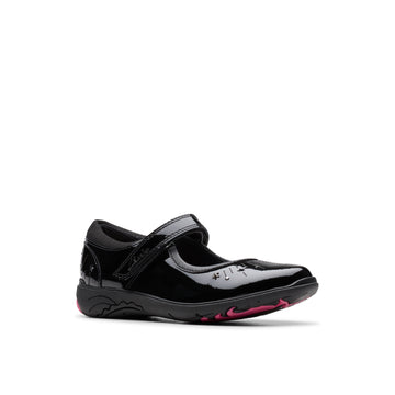 Clarks 26182163 - Relda Wish Black Patent