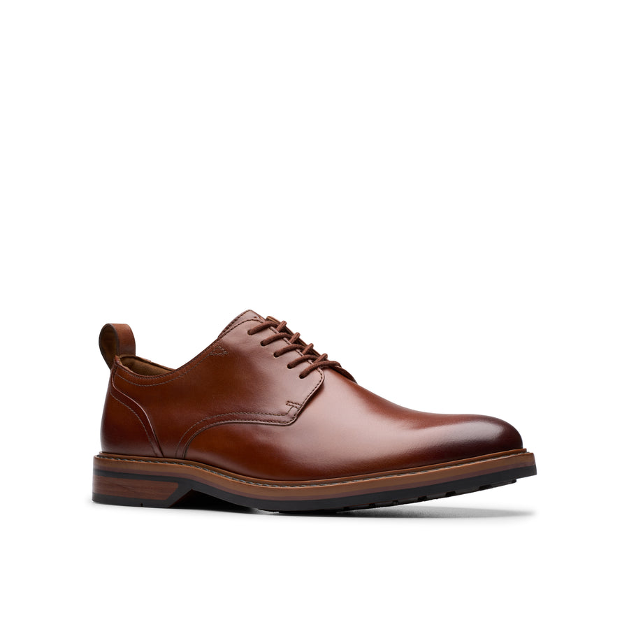 Clarks - Aldwin Lace - Tan Leather