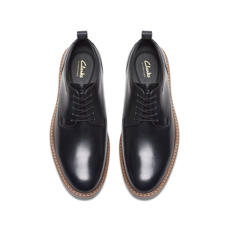 Clarks - Aldwin Lace - Black Leather
