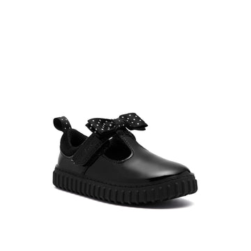 Clarks - Cove Bow T - Black Patent