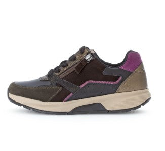 Gabor Rolling Soft - 76.878.63 - Black / Brown/ Berry