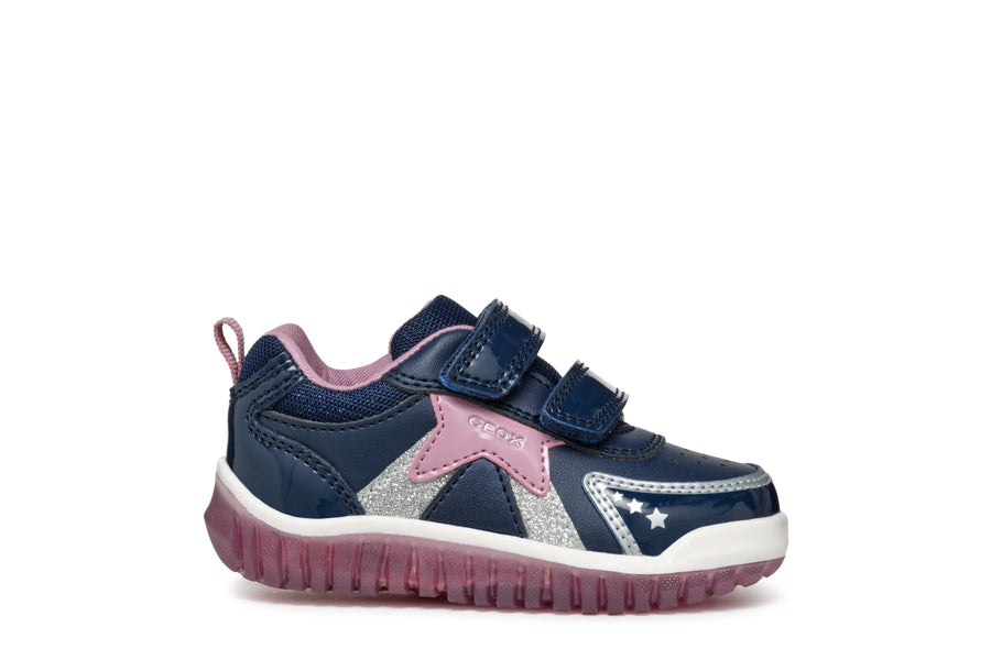 Geox - B4661 - Navy/Rose