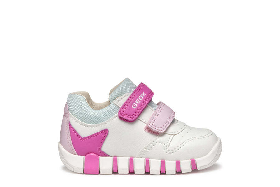 Geox - B5558A White/Pink