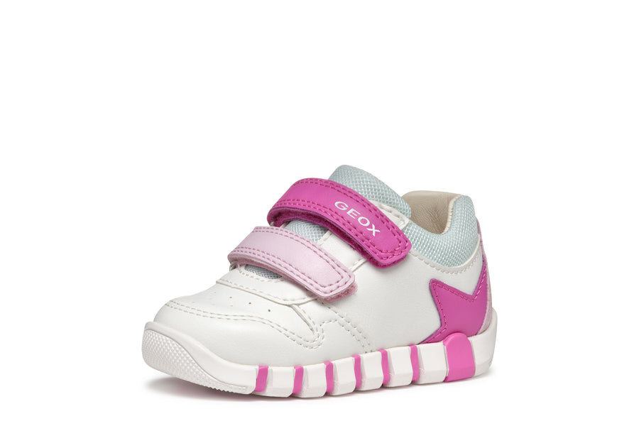 Geox - B5558A White/Pink