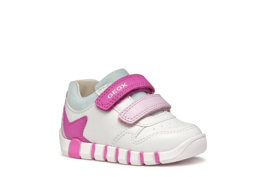 Geox - B5558A White/Pink