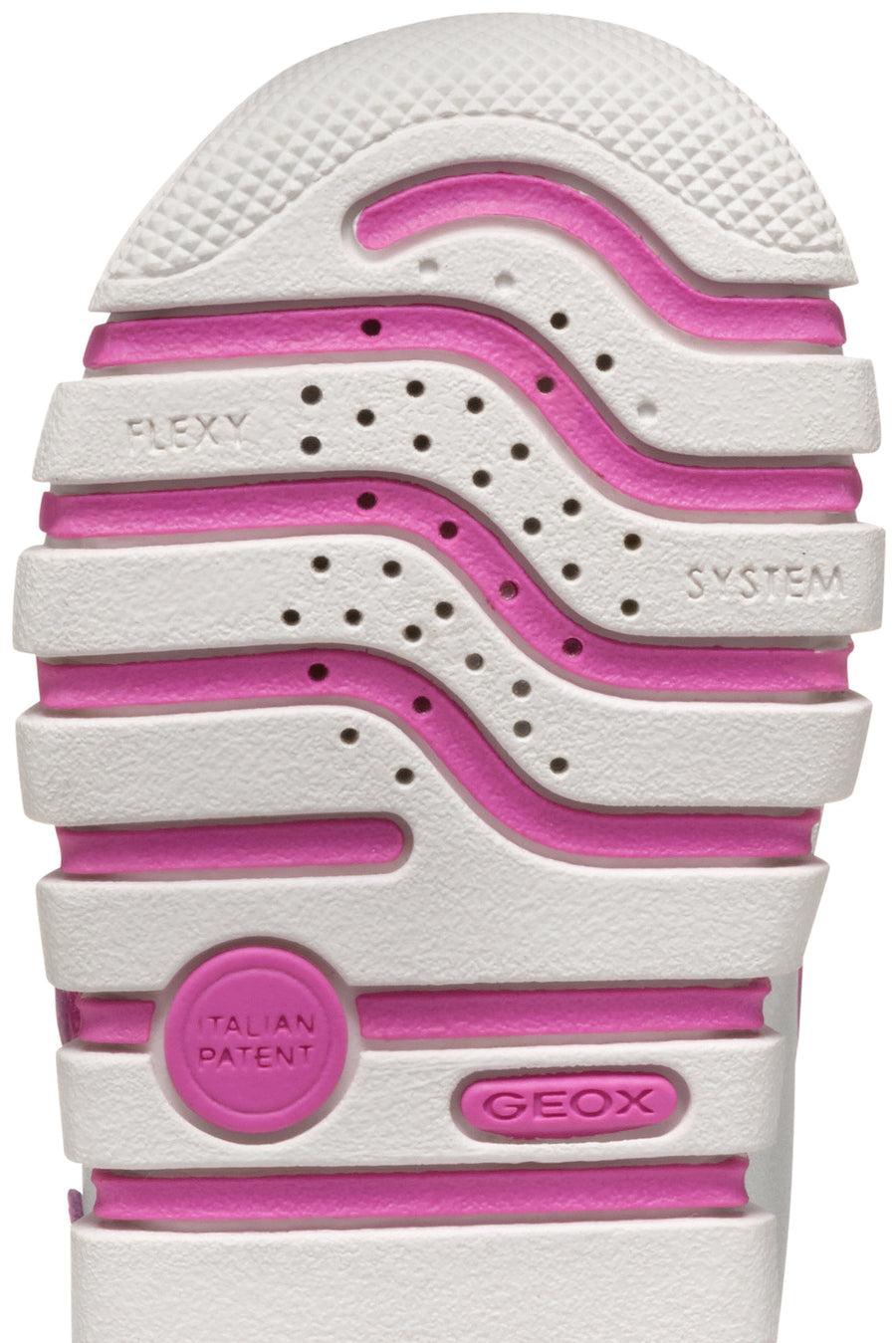 Geox - B5558A White/Pink