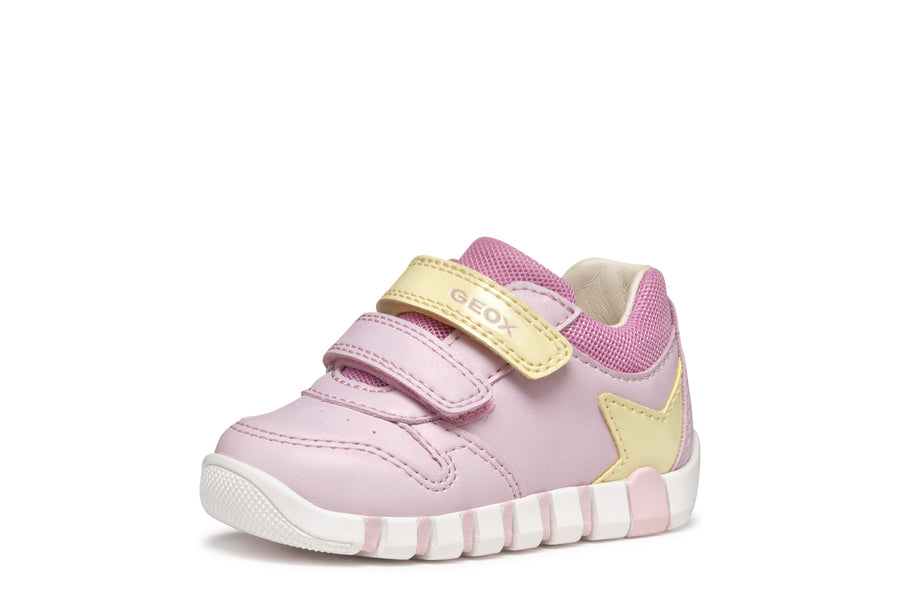 Geox - B5558A - Pink/ Lt Yellow
