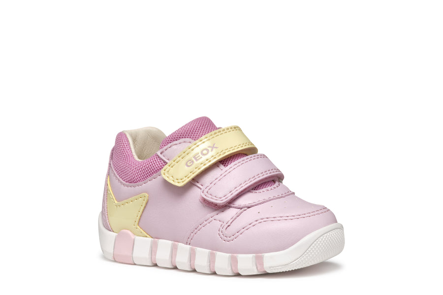 Geox - B5558A - Pink/ Lt Yellow