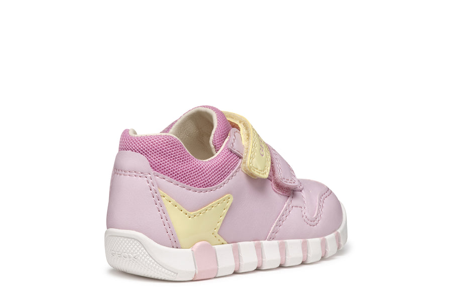 Geox - B5558A - Pink/ Lt Yellow