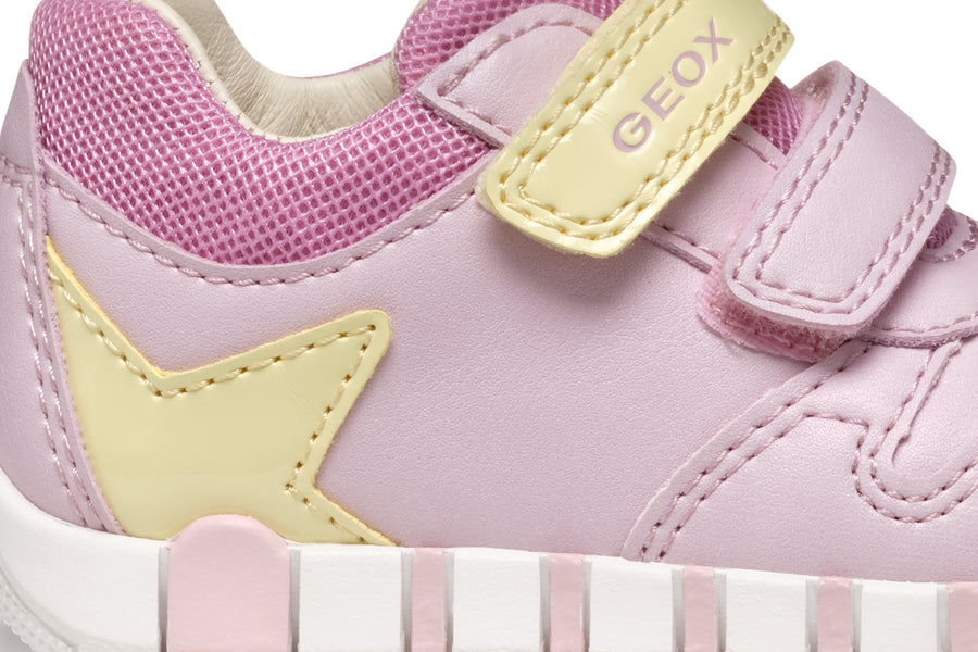 Geox - B5558A - Pink/ Lt Yellow
