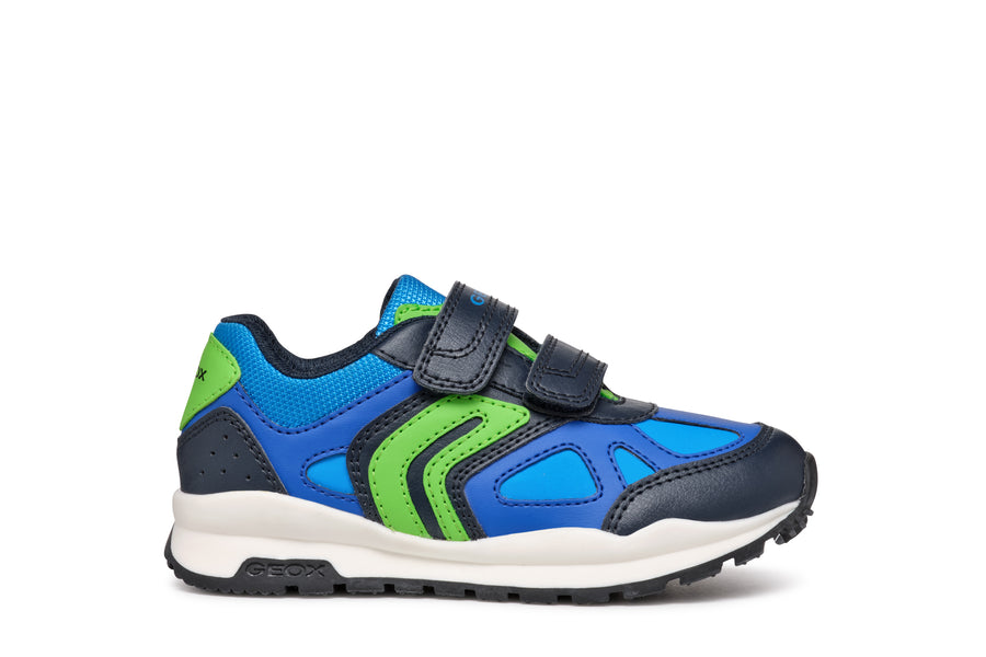 Geox - J4515D - Navy/ Lime