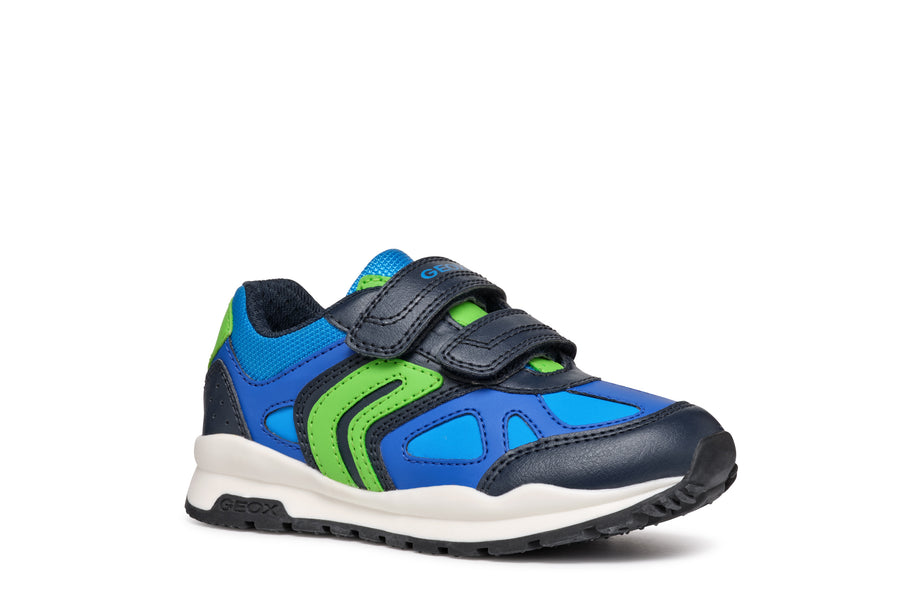 Geox - J4515D - Navy/ Lime