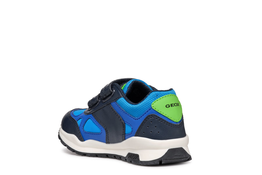 Geox - J4515D - Navy/ Lime