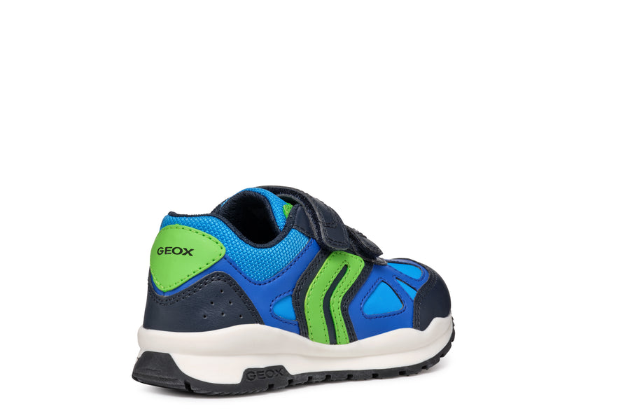 Geox - J4515D - Navy/ Lime