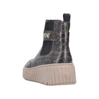 Rieker - N2556-42 - Grey and Black Leo Print