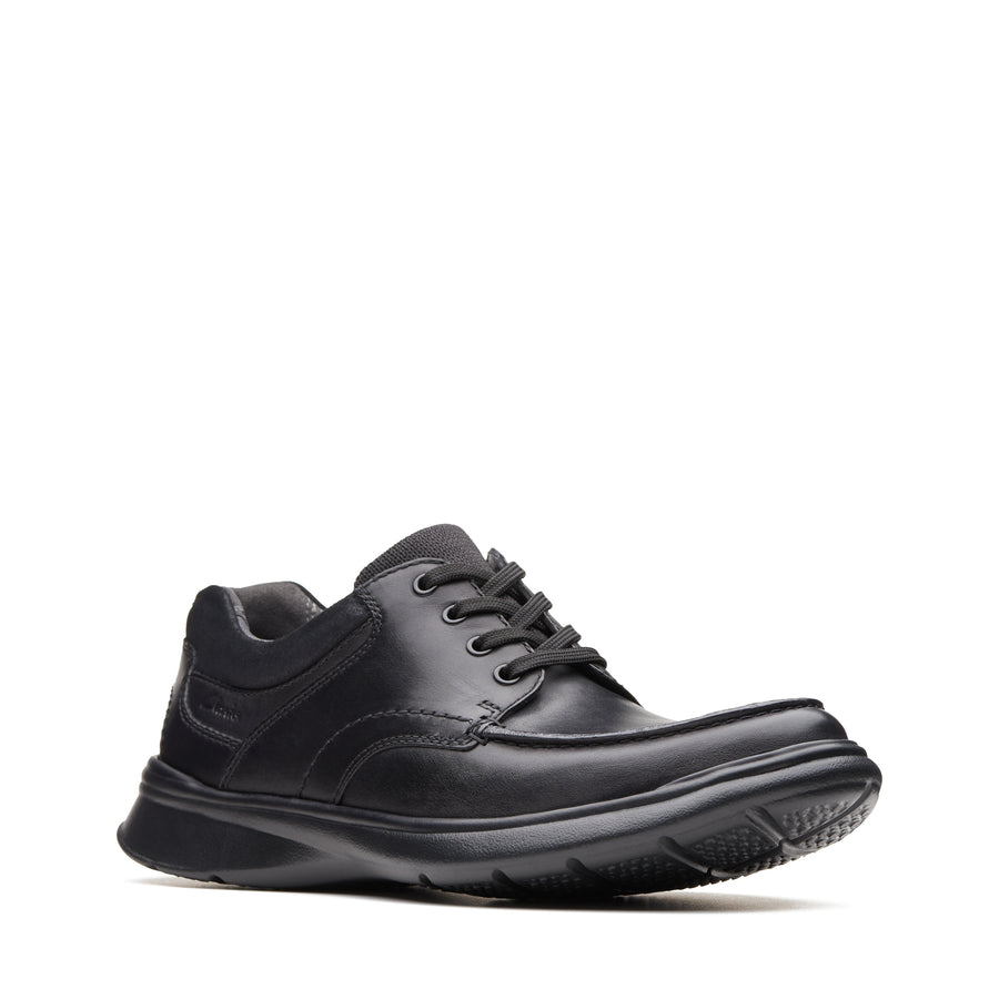 Clarks - Cotrell Edge - Black Smooth Leather